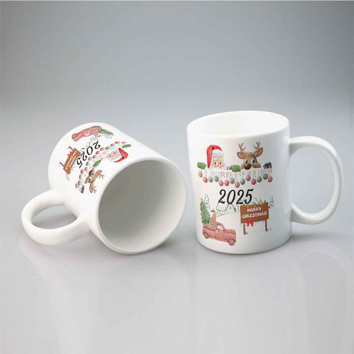 Merry Christmas Mug 2025 - Perfect Holiday Gift - La'Beau Keepsakes of South Louisiana:a'Beau keepsakes