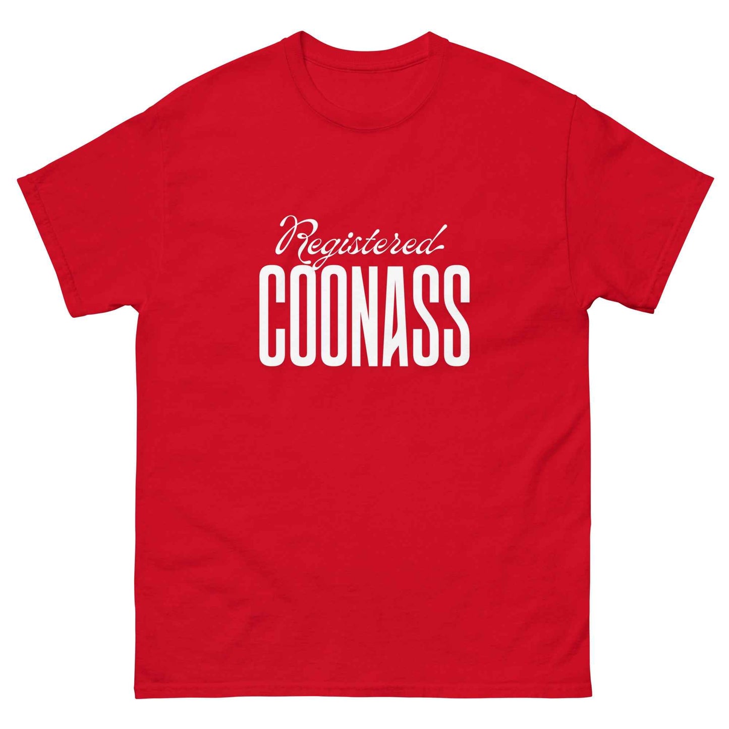 Registered Coonass T-shirt - Embrace Your Unique Cajun Spirit
