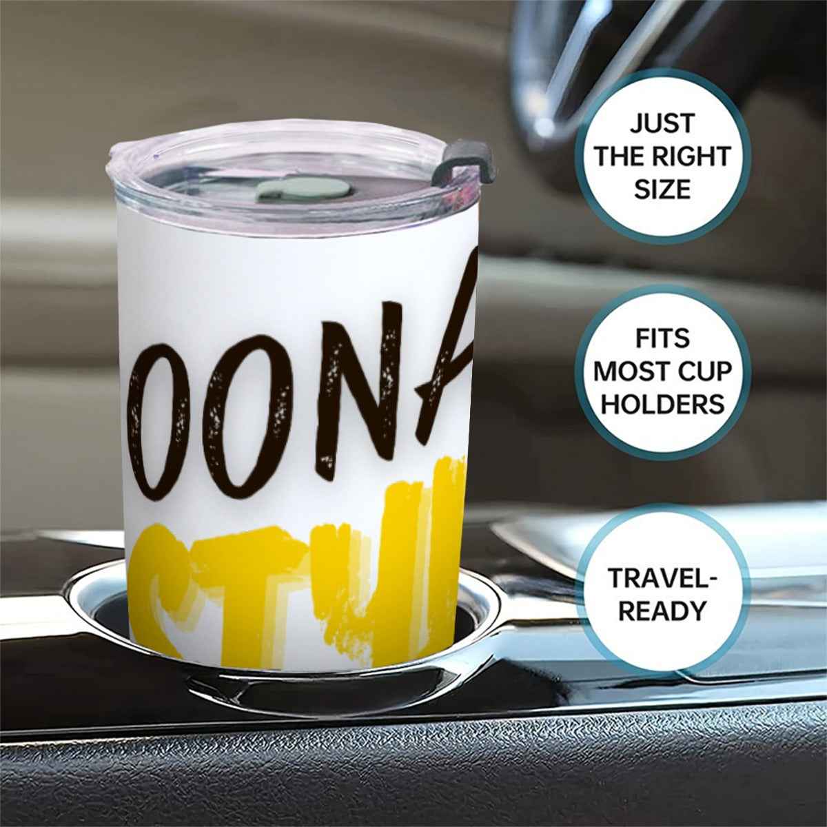 Coonass Style Tumbler 20 oz with Sliding Lid