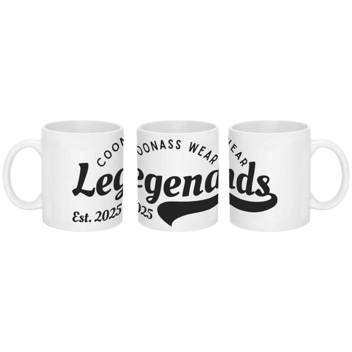 Legends Mug 11 oz - Premium Ceramic Coffee Mug for Every Legend