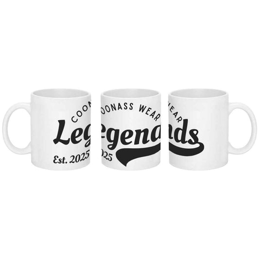 Legends Mug 11 oz - Premium Ceramic Coffee Mug for Every Legend