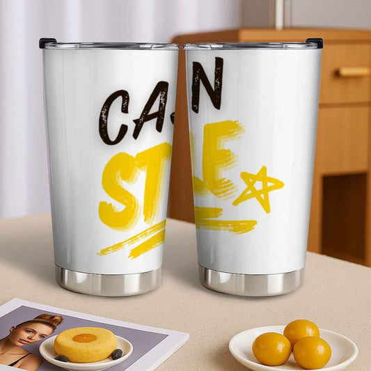 Cajun Style Insulated Tumbler - 20 oz Travel Mug with Sliding Lid