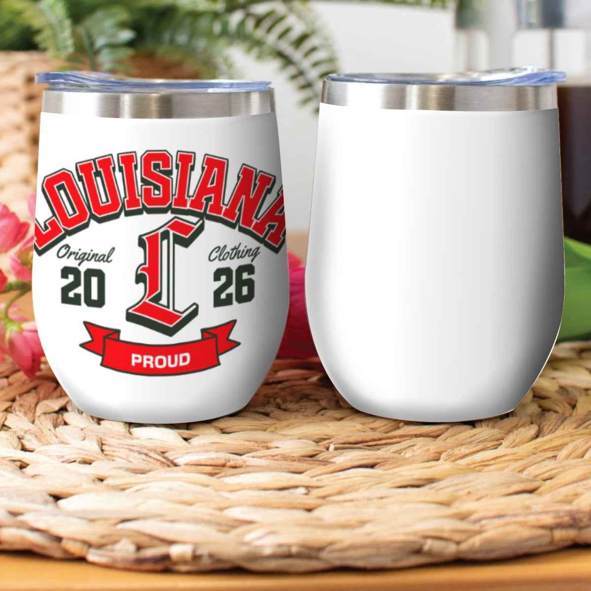 Louisiana 2026 Stainless Steel Tumbler Cup - Durable & Stylish