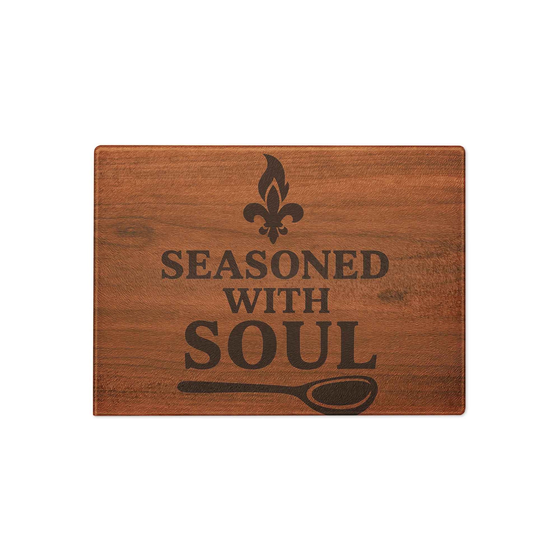 Seasoned With Soul Cutting Board for Stylish Cooking