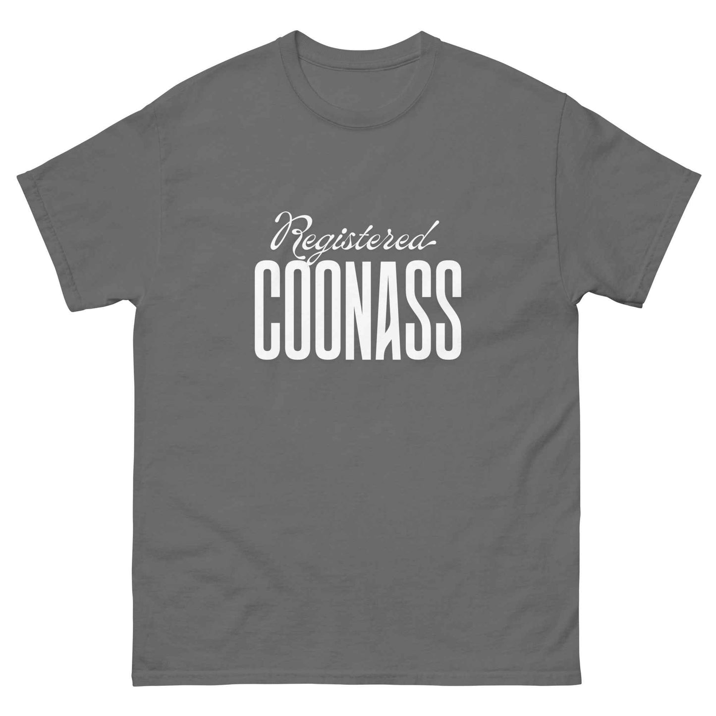 Registered Coonass T-shirt - Embrace Your Unique Cajun Spirit