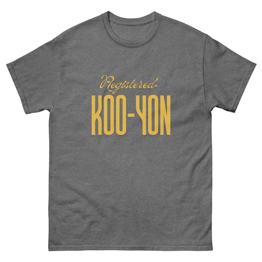 Registered Koo-Yon T-shirt - Stylish Comfort for Every Occasion