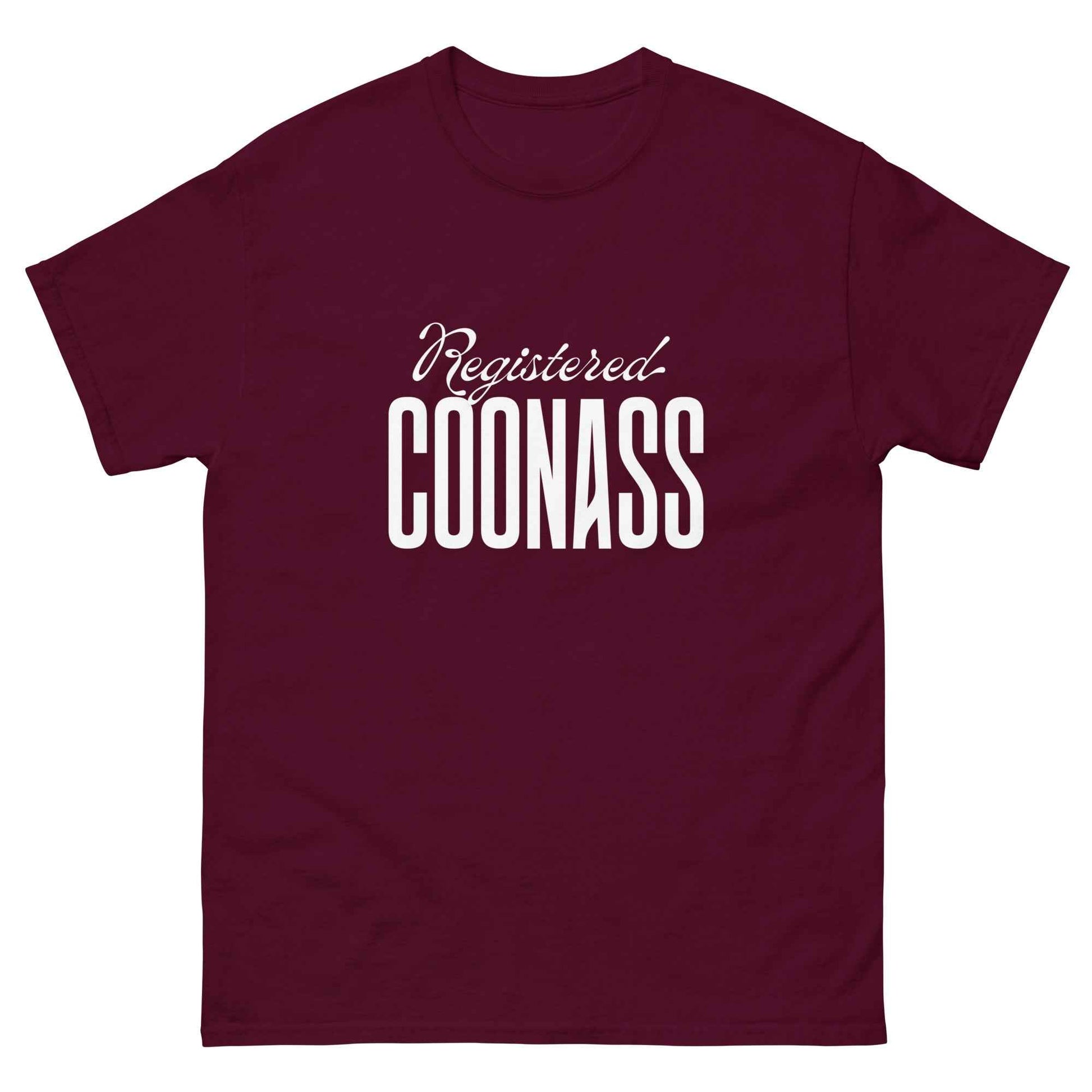 Registered Coonass T-shirt - Embrace Your Unique Cajun Spirit