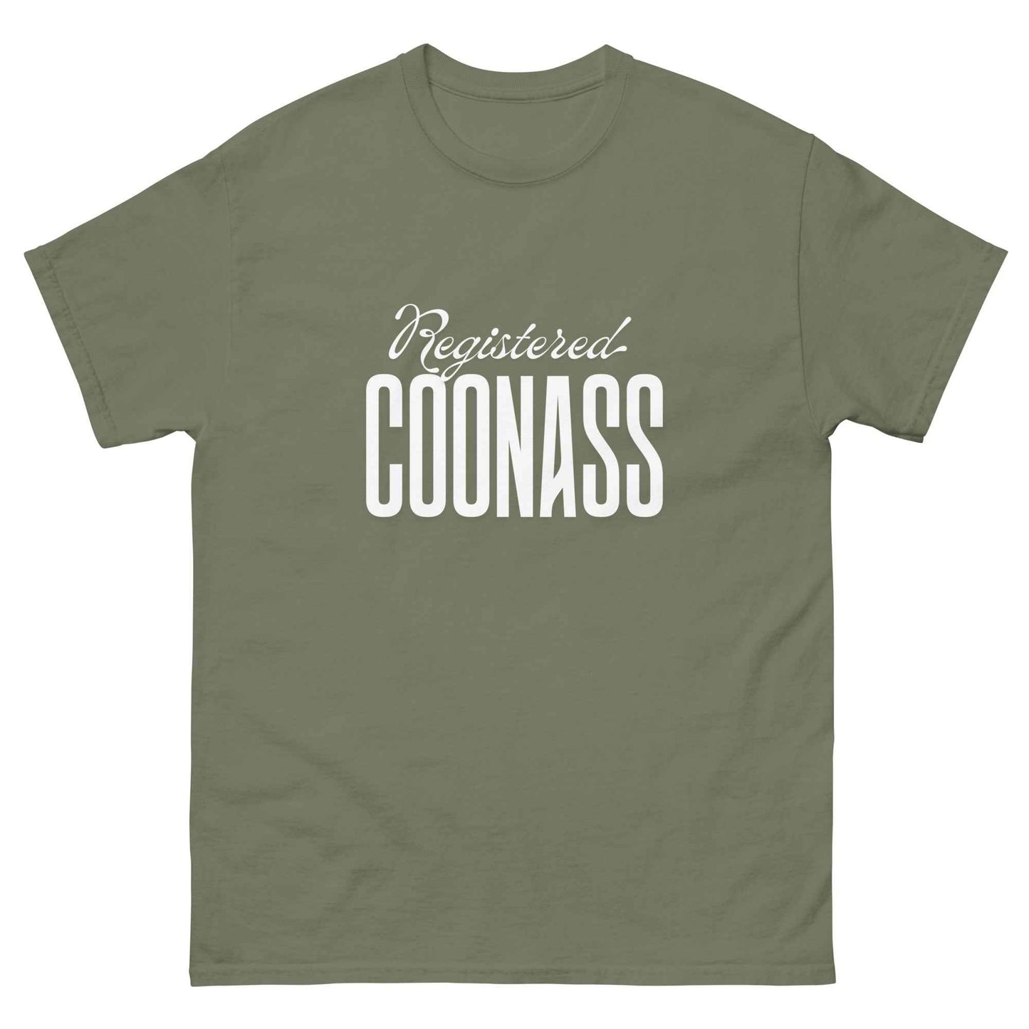 Registered Coonass T-shirt - Embrace Your Unique Cajun Spirit