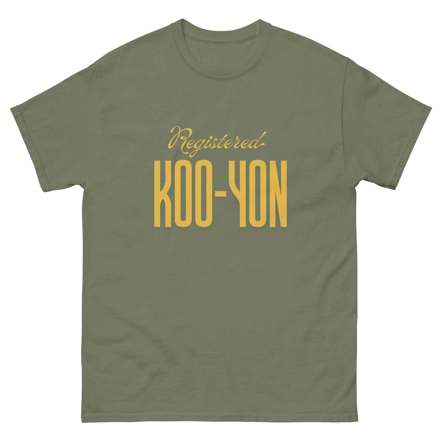 Registered Koo-Yon T-shirt - Stylish Comfort for Every Occasion
