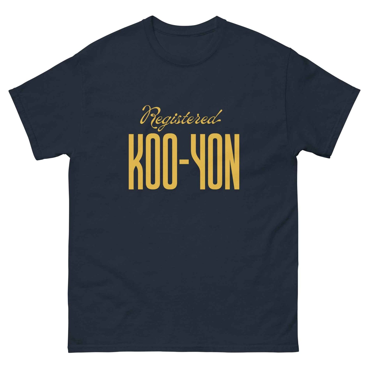 Registered Koo-Yon T-shirt - Stylish Comfort for Every Occasion