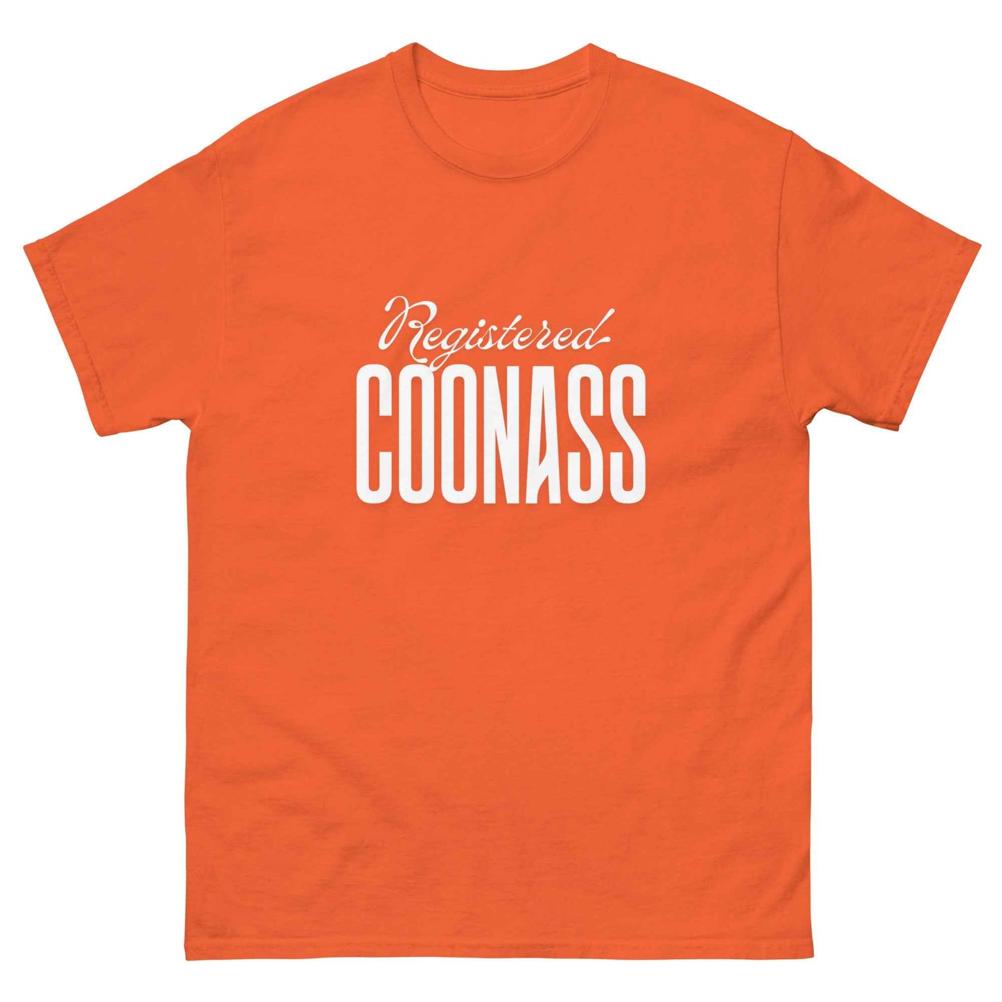 Registered Coonass T-shirt - Embrace Your Unique Cajun Spirit