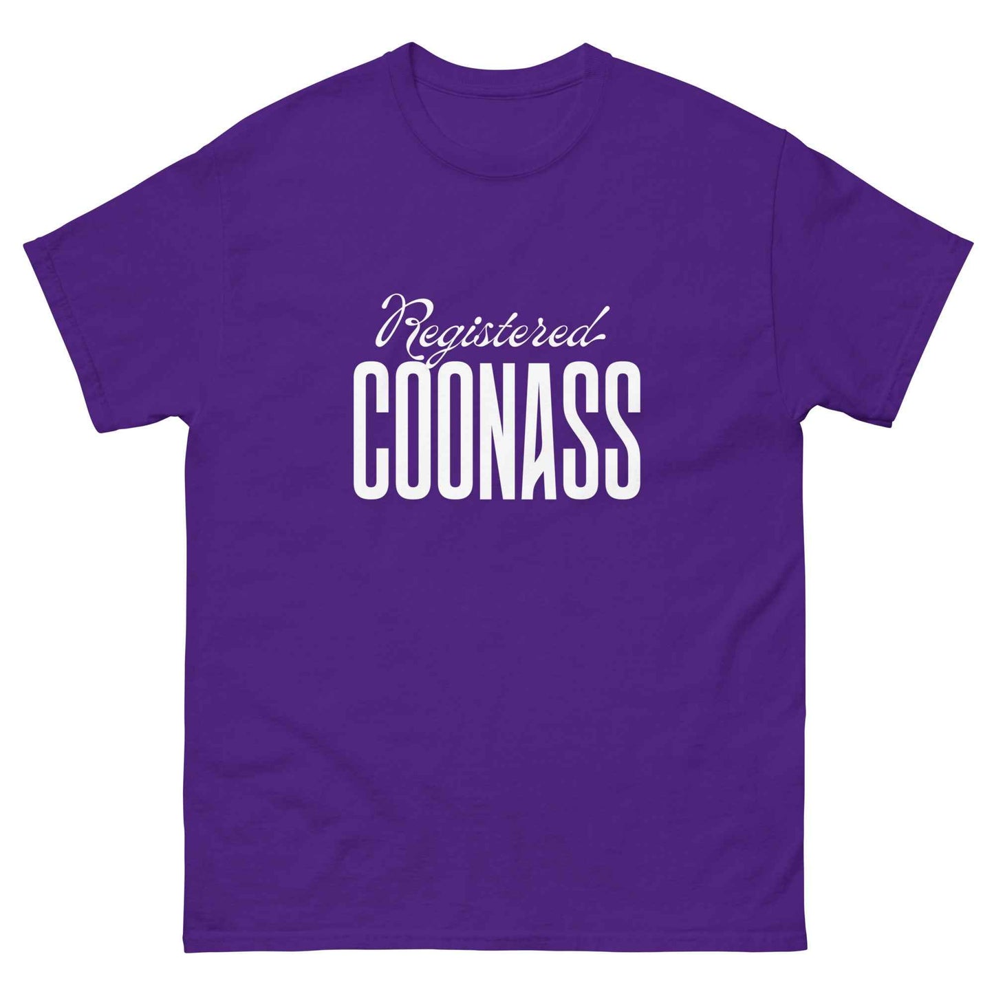 Registered Coonass T-shirt - Embrace Your Unique Cajun Spirit