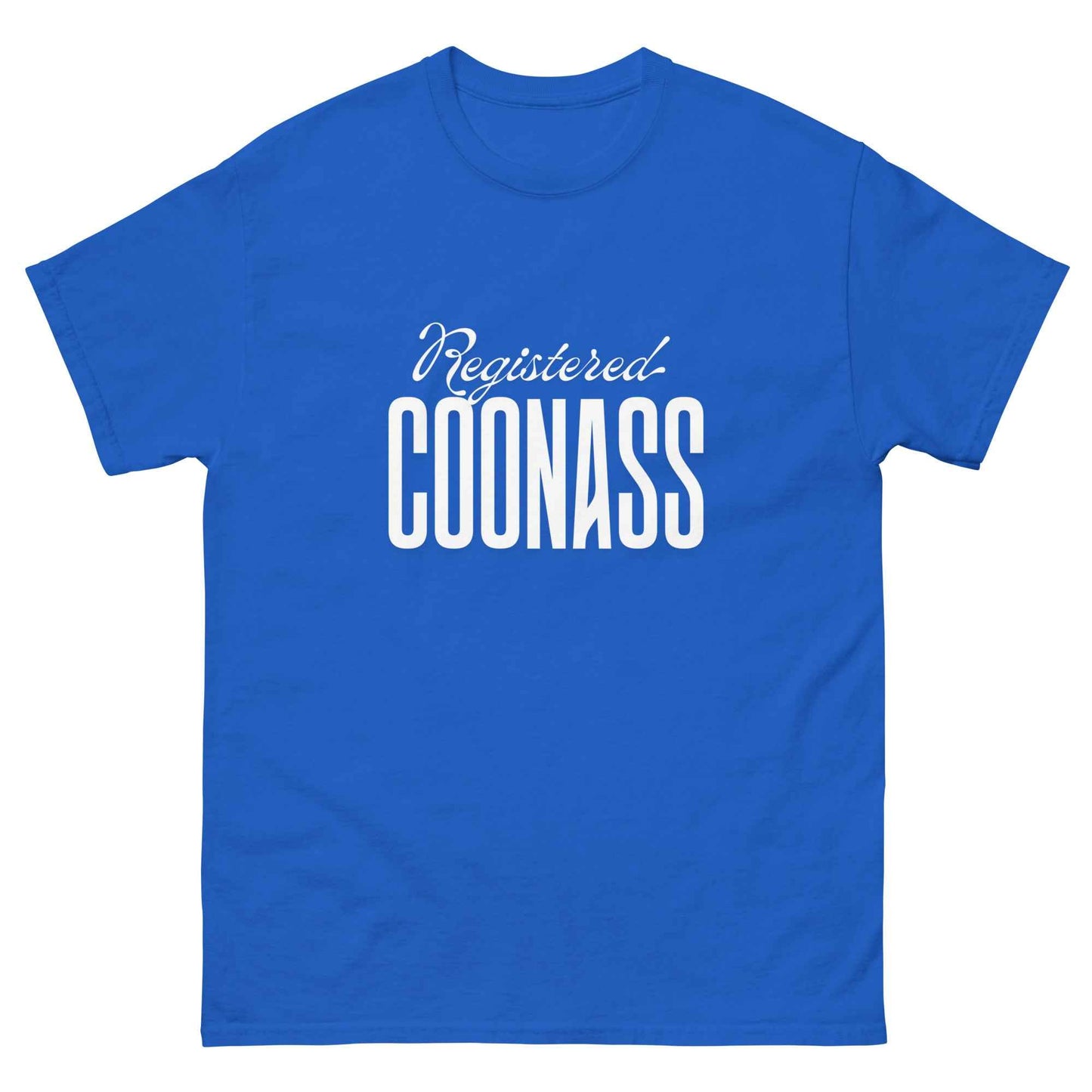 Registered Coonass T-shirt - Embrace Your Unique Cajun Spirit